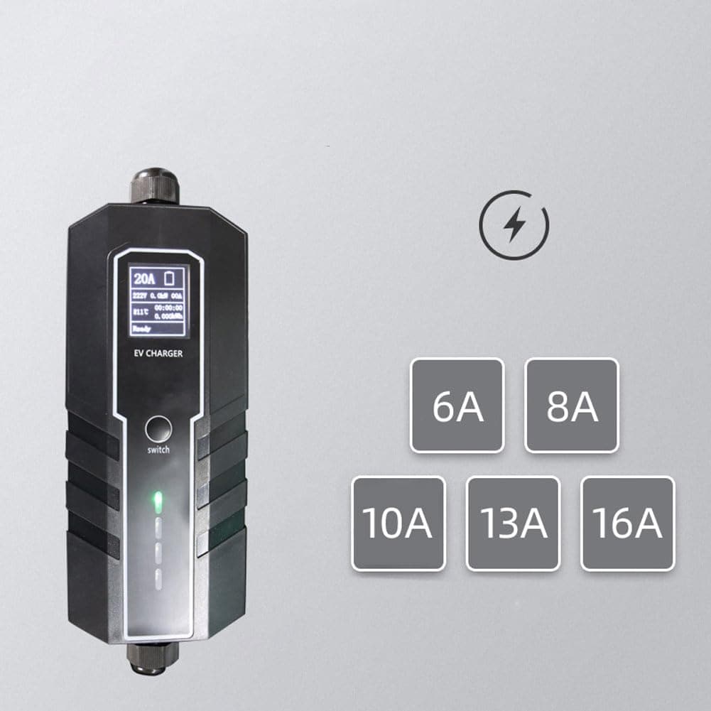 Cargador de EV ACLFEV 16 Amp Ajustable Nivel 2, 240V/7kW - Imagen 4