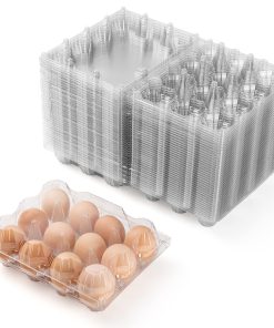 Paquete de 60 Cartones de Plástico para Huevos Baratos al