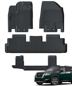 Tapetes para piso Auxko para Nissan Pathfinder 7 Asientos