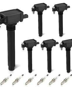 Set de 6 Bobinas de Encendido con 6 Bujías Compatibles con