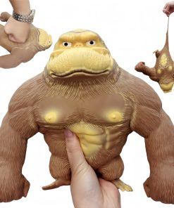 Juguete Squeeze, Juguete de Mono Squishy, Gorila de Goma