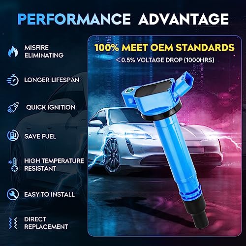 Paquete de bobinas de encendido para Lexus ES300h GS350 - Imagen 8