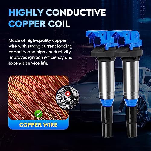 Paquete de bobinas de encendido para BMW 1 Series M 128i - Imagen 4