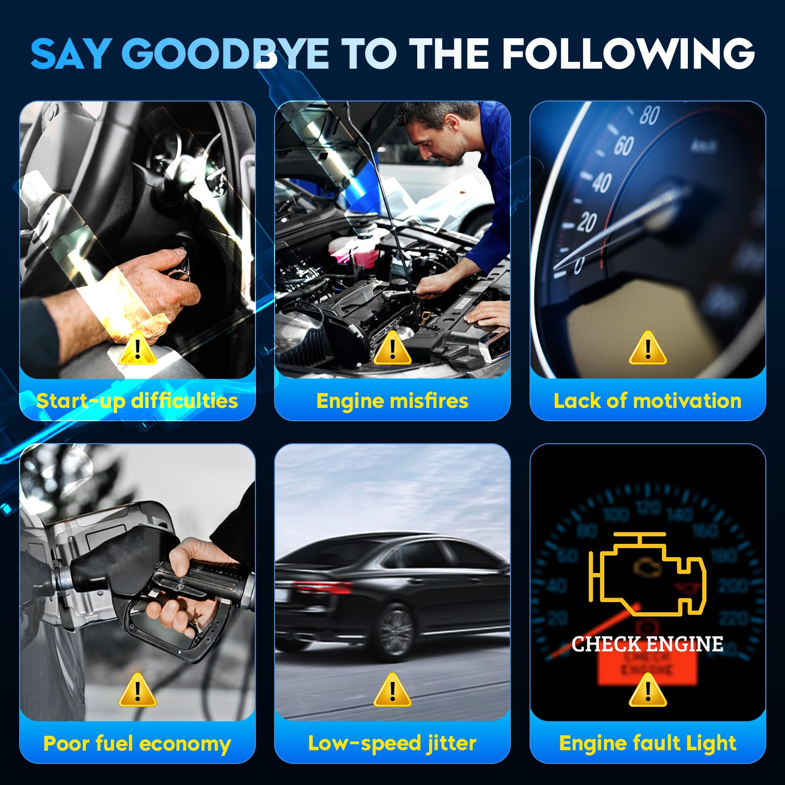 Paquete de Bobina de Encendido Negra para Cadillac DeVille - Imagen 6