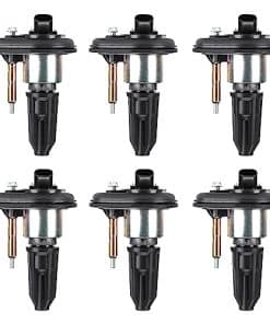 Paquete de bobinas de encendido negro para Buick Rainier