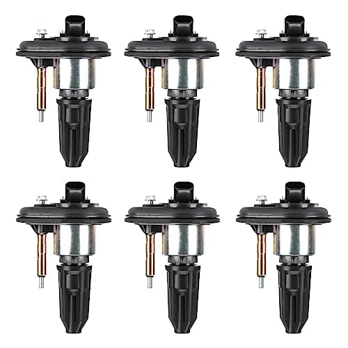 Paquete de bobinas de encendido negro para Buick Rainier