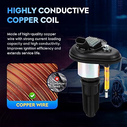 Paquete de bobinas de encendido negro para Buick Rainier - Imagen 4