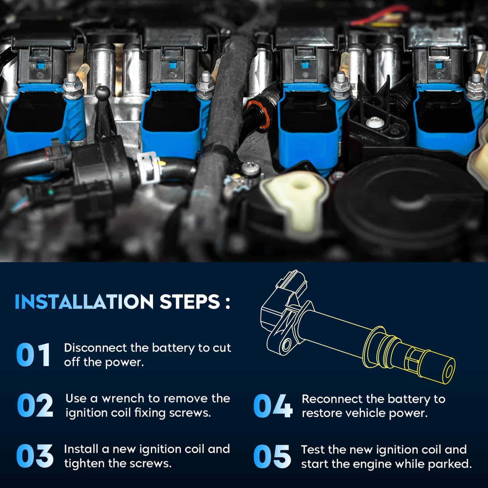 Paquete de Bobinas de Encendido para - Unidades - Imagen 7