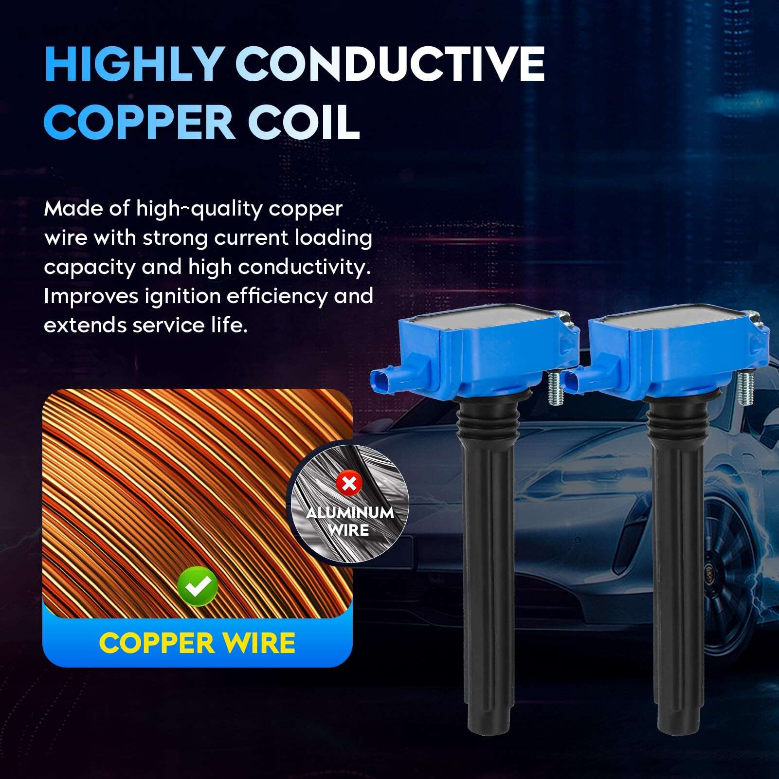 Paquete de Bobinas de Encendido para - Unidades - Imagen 4