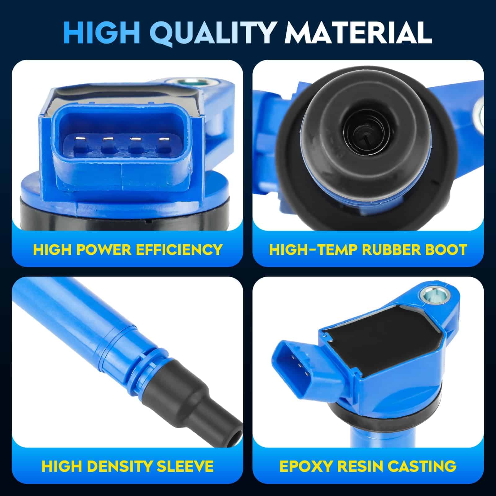 Paquete de Bobinas de Encendido para Lexus ES300h GS350 - Imagen 3