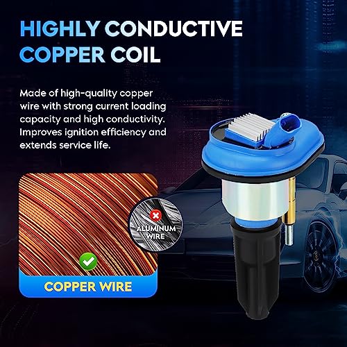 Paquete de Bobinas de Encendido Azul para Buick Rainier - Imagen 4