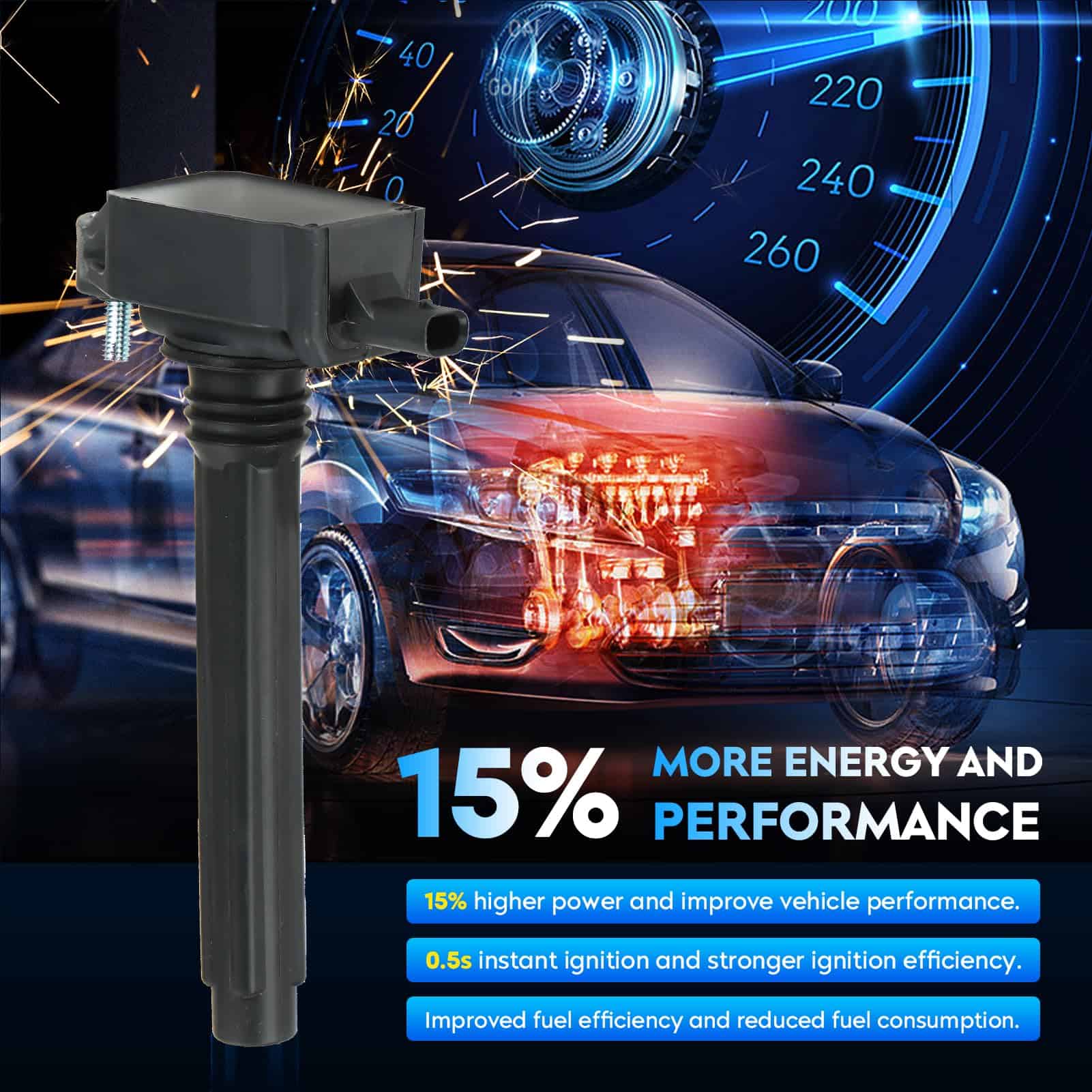 Paquete de bobinas de encendido para Chrysler 200 300 Town - Imagen 6