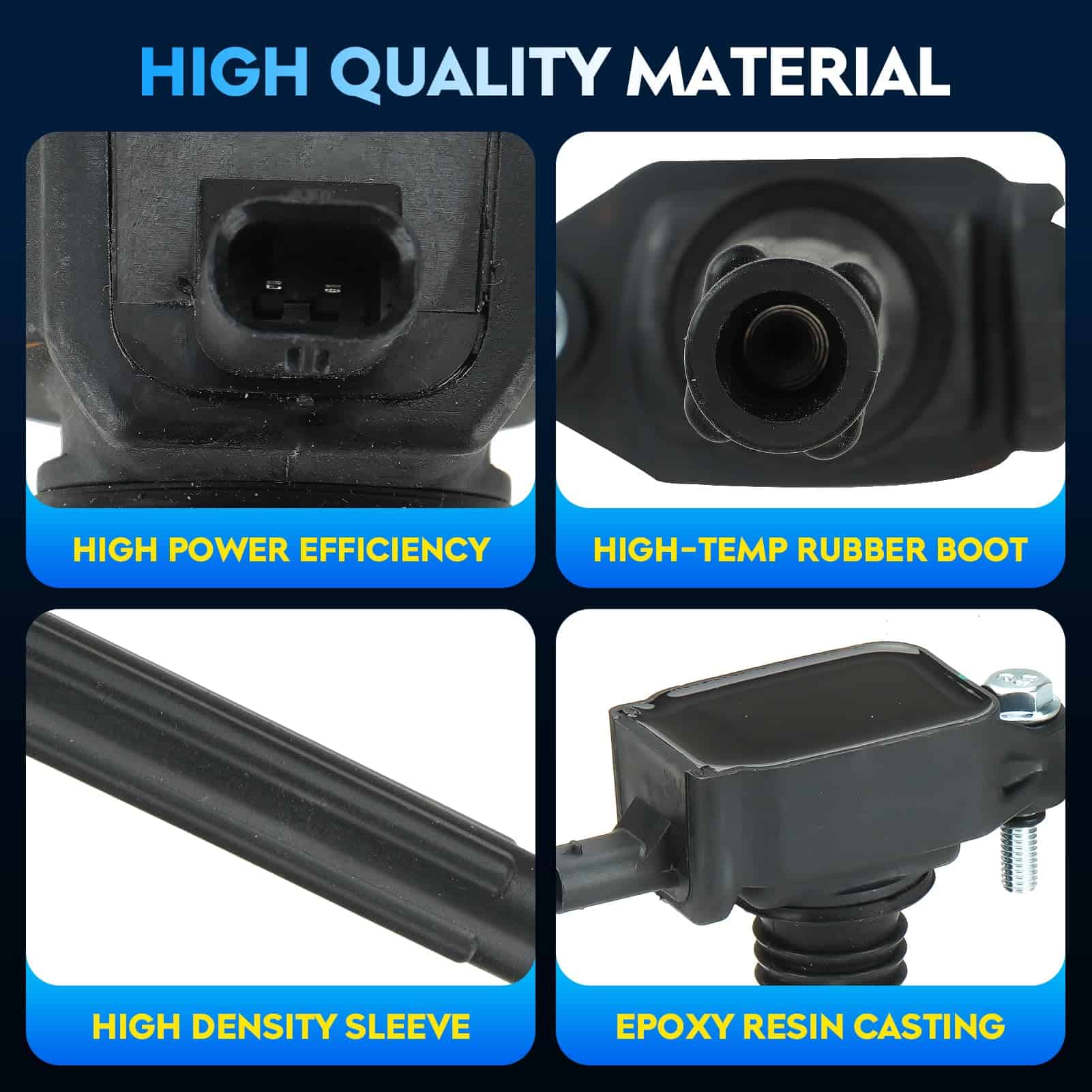 Paquete de Bobinas de Encendido para -Negro - Imagen 3