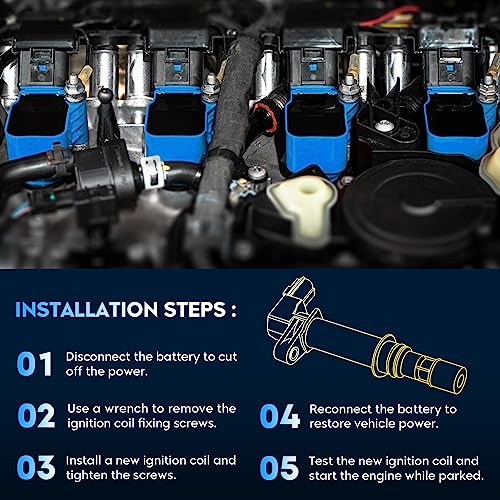 Paquete de bobinas de encendido para Dodge Sprinter 2500 - Imagen 7