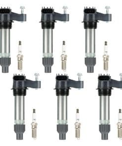 Paquete de bobina de encendido + bujías de -9, 6 Sets