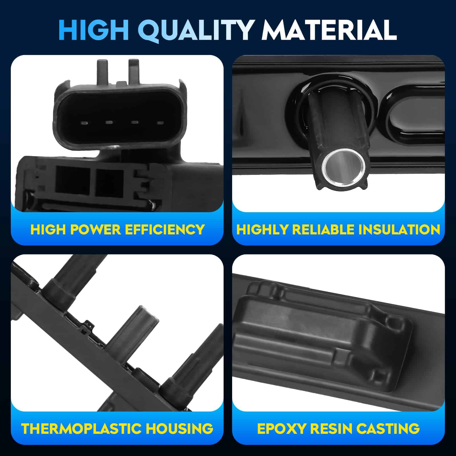 Bobina de Encendido para Jeep Grand Cherokee 2000-2004 4.0L - Imagen 3