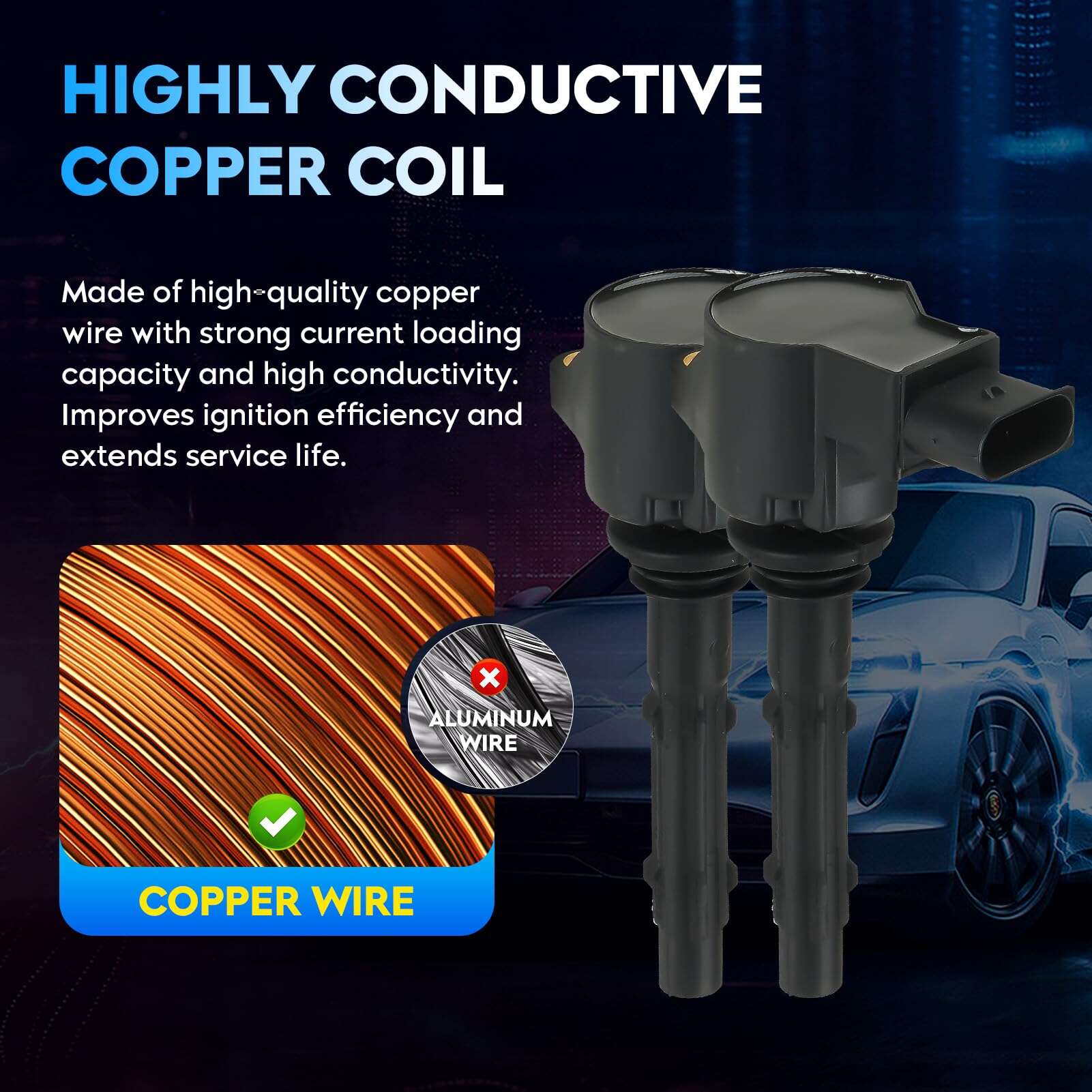 Paquete de Bobina de Encendido para Dodge Sprinter 2500 - Imagen 4