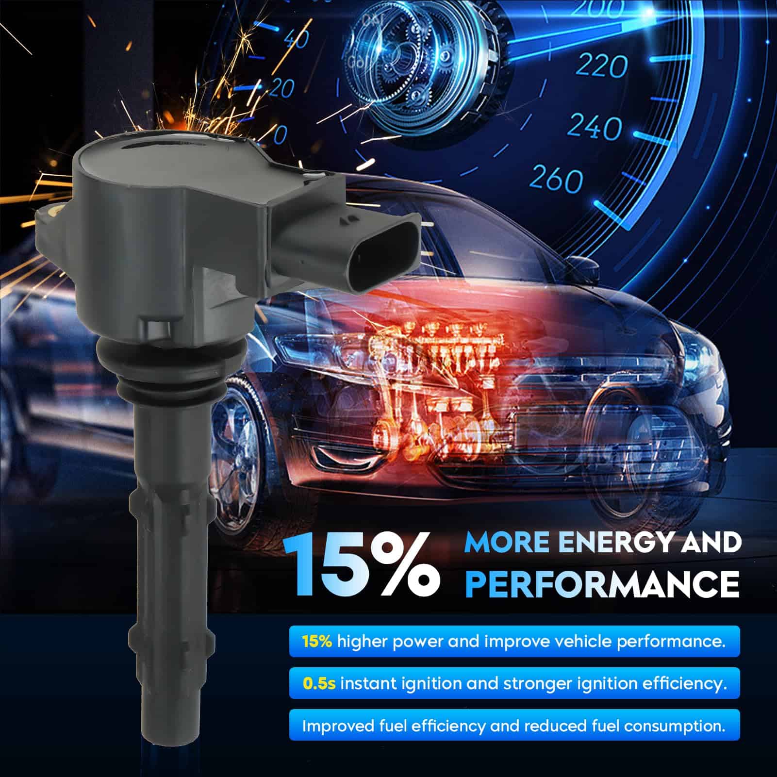 Paquete de Bobina de Encendido para Dodge Sprinter 2500 - Imagen 5