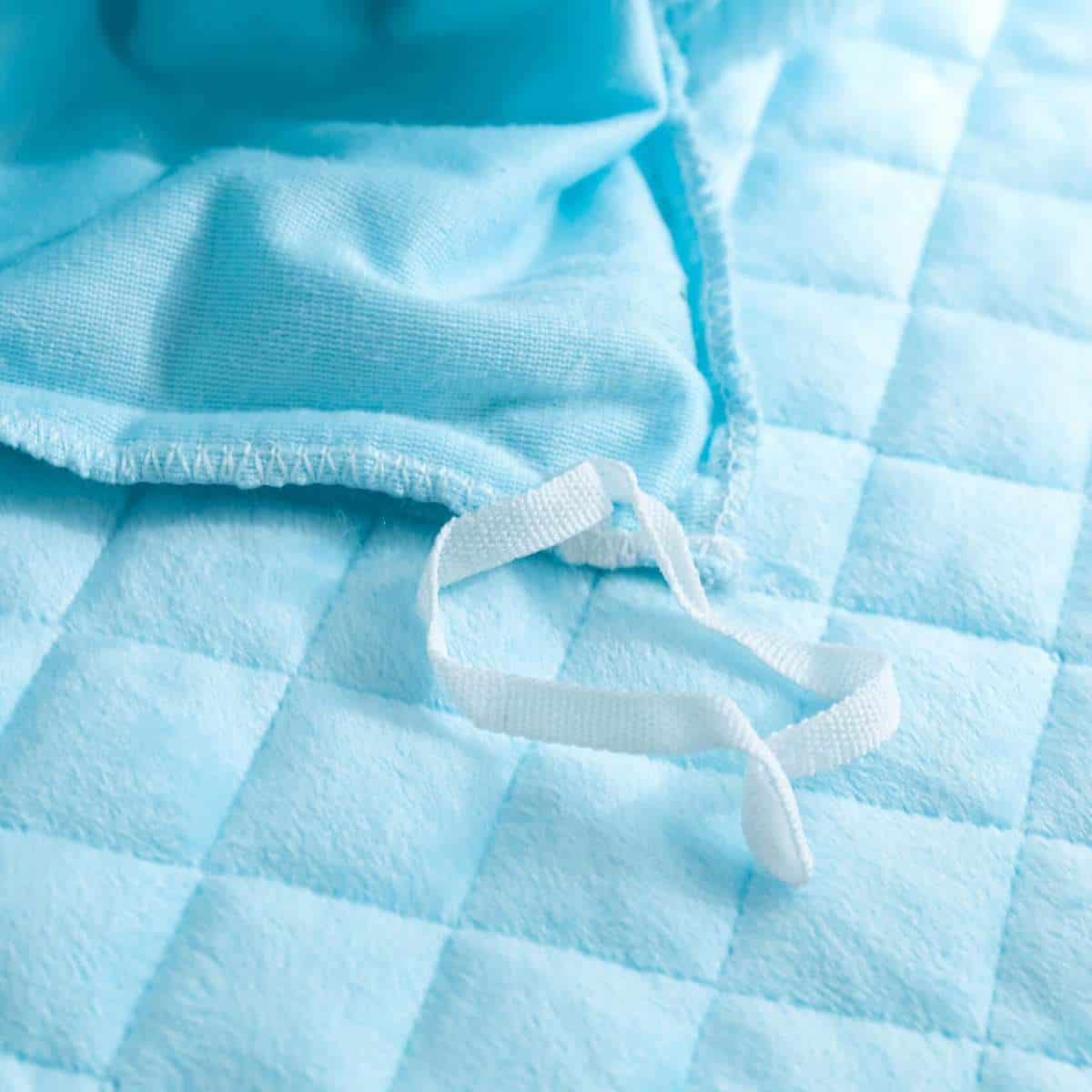 Juego de Cubierta de Edredón HAIHUA Azul Esponjoso para - Imagen 10