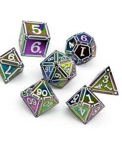Juego de Dados de Metal Ironworks de Norse Foundry -