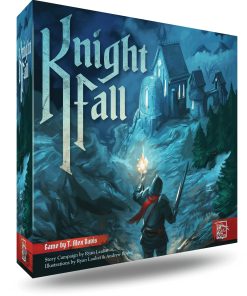 Knight Fall de Red Raven Games, Juego de Mesa Estratégico