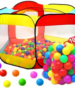 Kids Ball Pit Large Pop Up Ball Pit Tent for Toddlers -