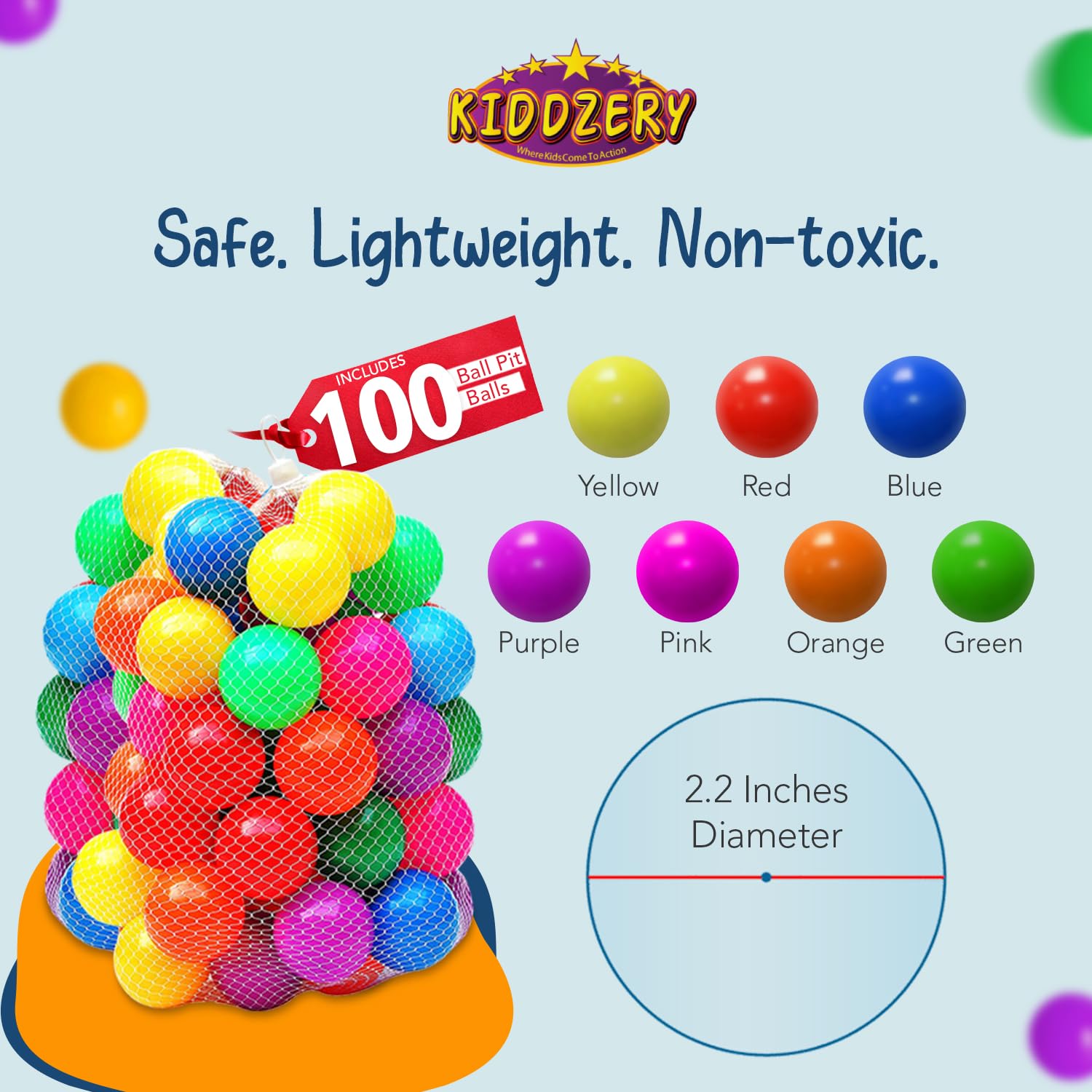 Kids Ball Pit Large Pop Up Ball Pit Tent for Toddlers - - Imagen 4