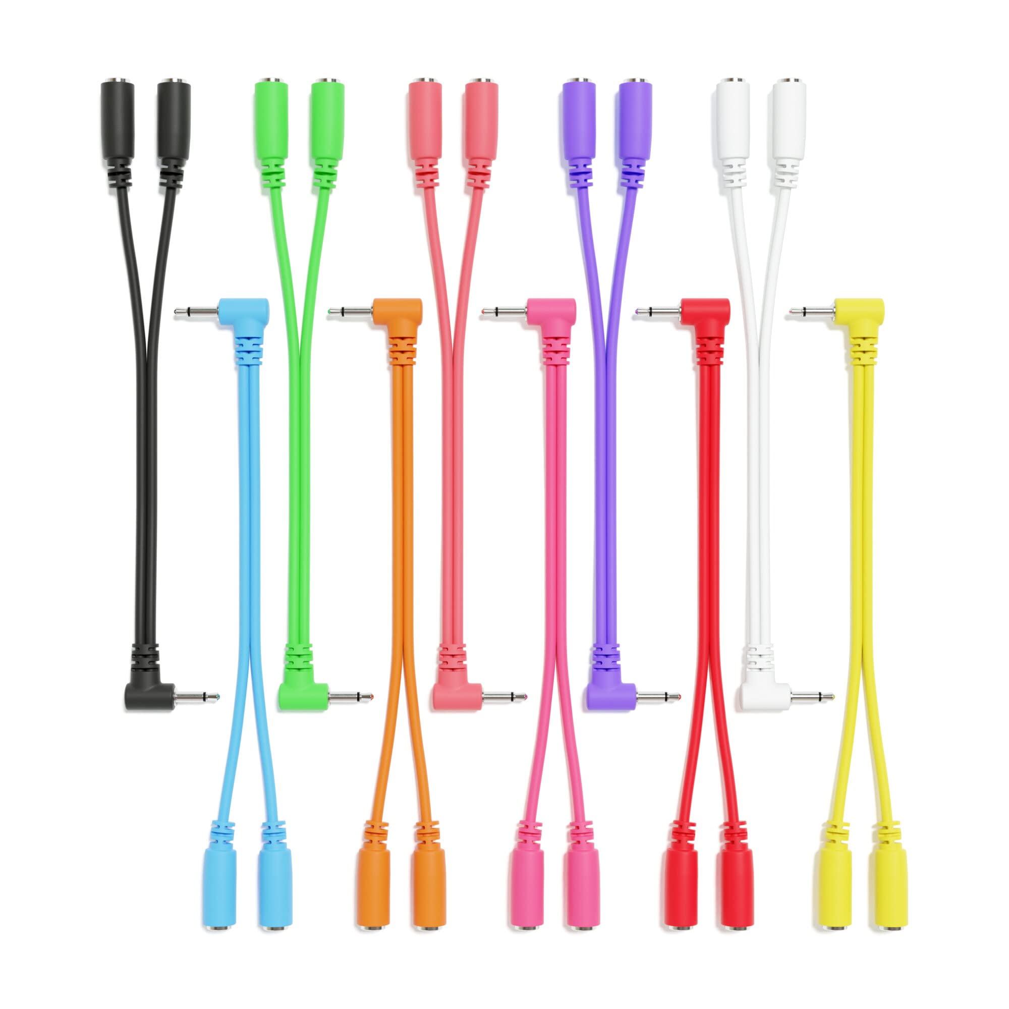 ExcelValley - Cable de Divisor Mono en Ángulo Recto Y - TS