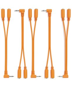 ExcelValley - 5-Pack - Cable de Separador Y de Ángulo Recto