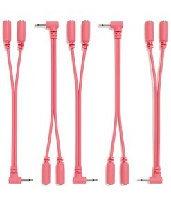 ExcelValley - Paquete de 5 - Cables de Divisor Y de Ángulo