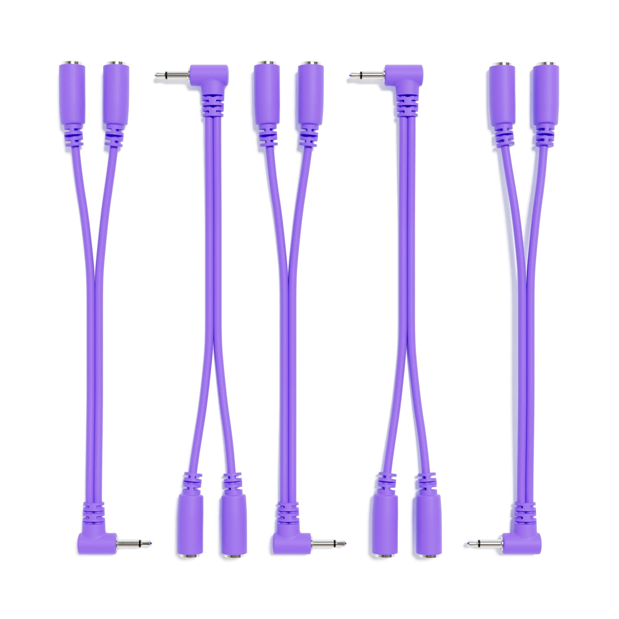 ExcelValley - 5-Pack - Cables Divisores Mono de Ángulo