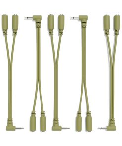 ExcelValley - Pack de 5 - Cables Divisores en Y de Ángulo