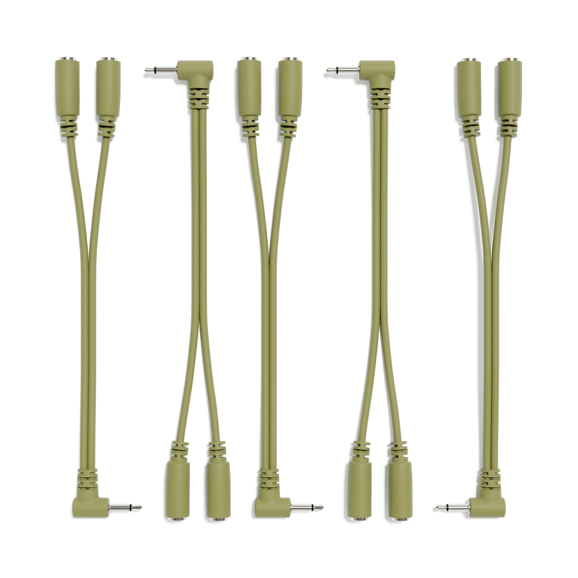 ExcelValley - Pack de 5 - Cables Divisores en Y de Ángulo