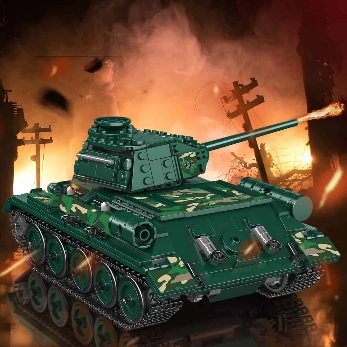 JMBricklayer Tanque de ladrillos Juego de construcción - Imagen 3