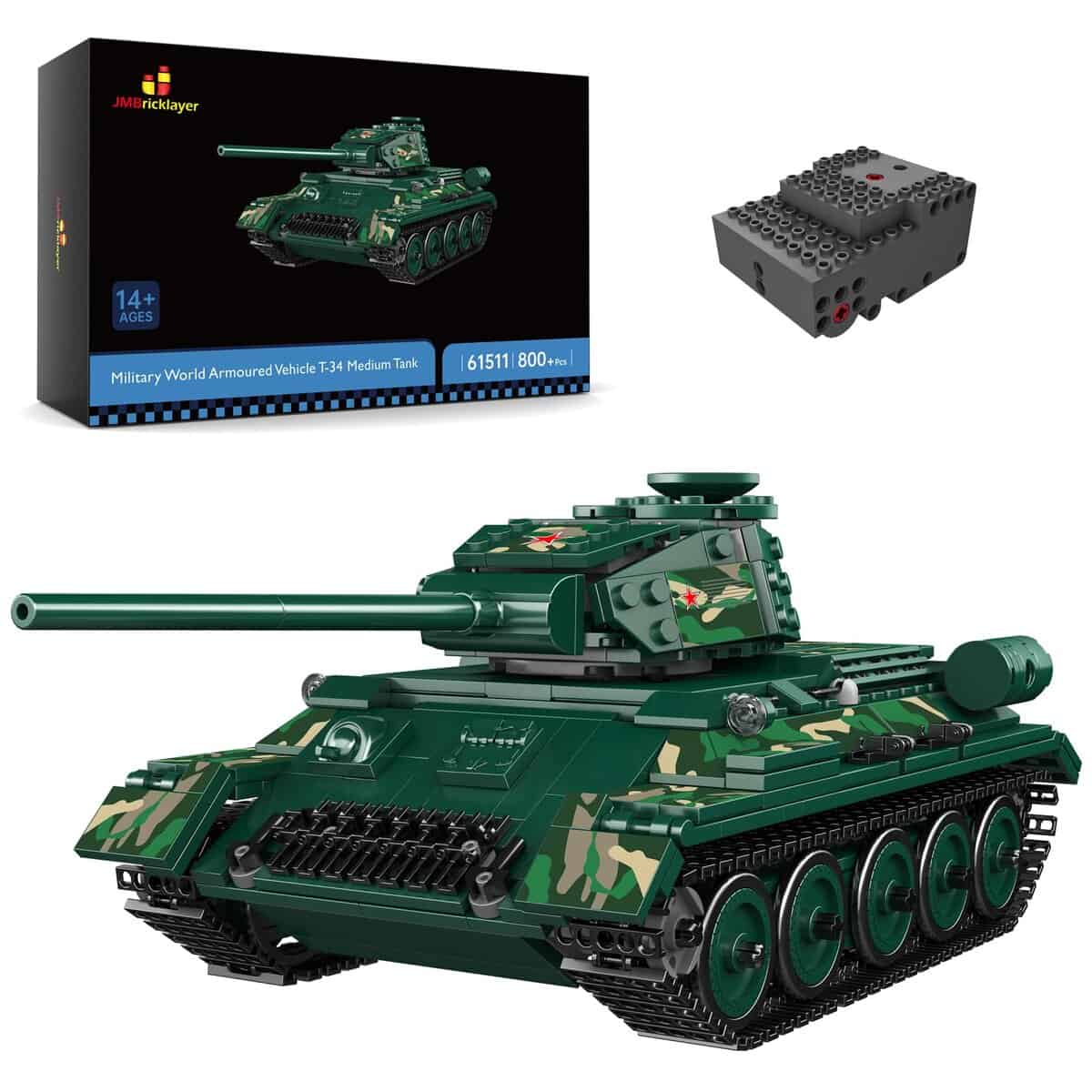 JMBricklayer Tanque de ladrillos Juego de construcción