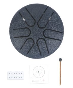 Mini Tambor de Lengua de Acero, Horse 3 Pulgadas 6 Tonos