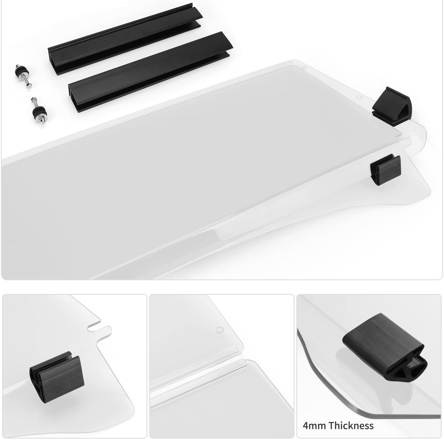 Parabrisas plegable y resistente a impactos para Carro de - Imagen 4