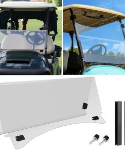 Parabrisas plegable y resistente a impactos para Carro de