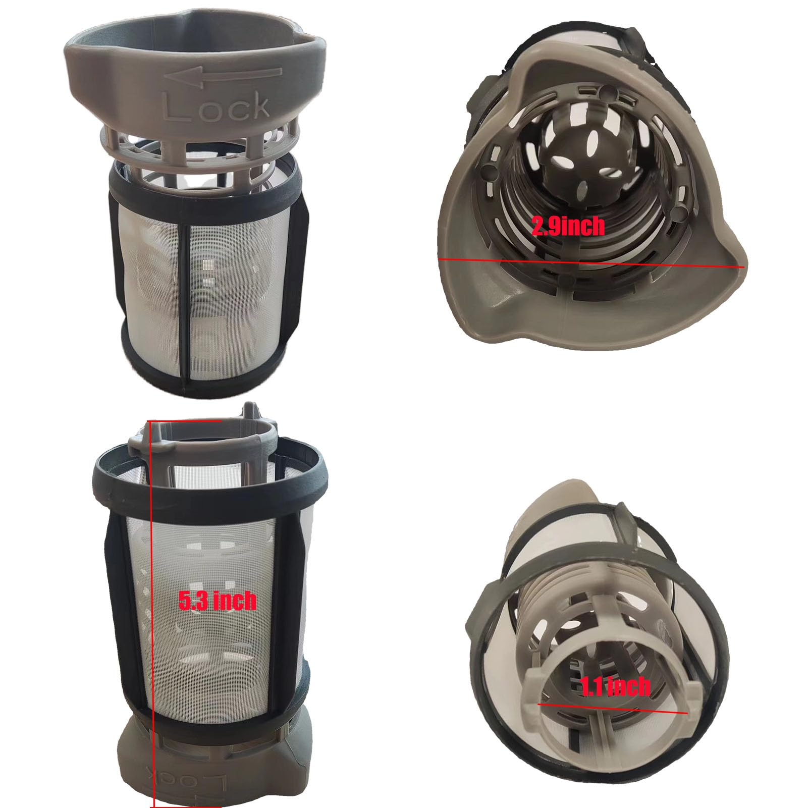 Portafiltro para Lavavajillas D.I.Accessa DD81-02291A - Imagen 5