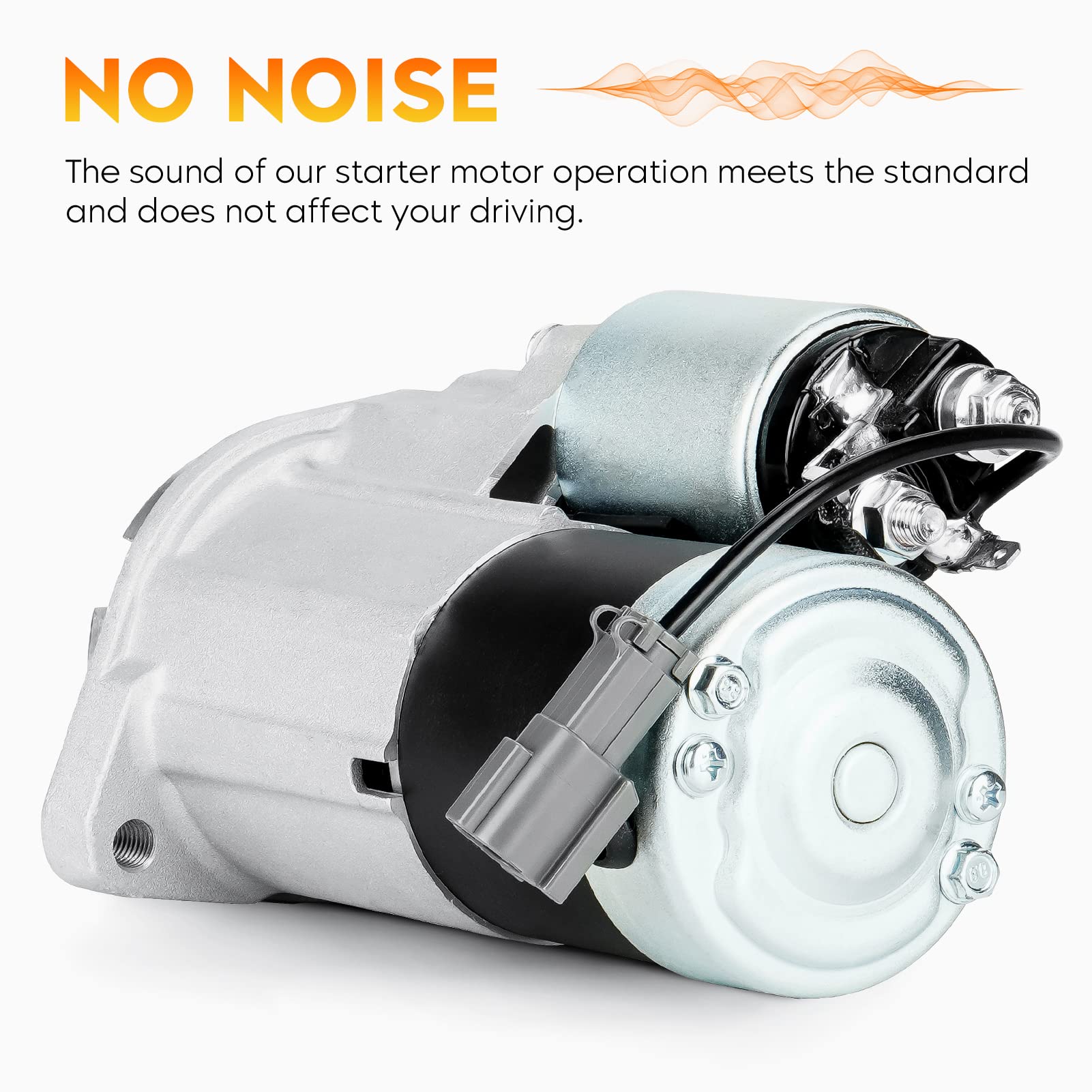 Arrancador para Nissan Frontier V6 3.3L 1999 2000 2001, - Imagen 4