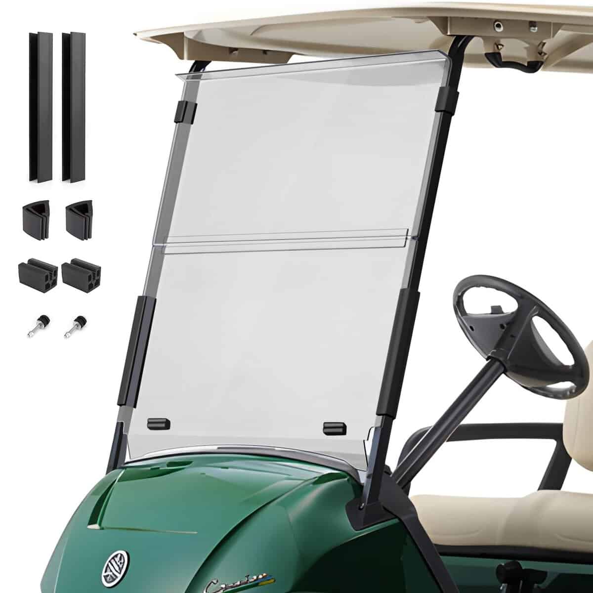 Parabrisas para carrito de golf yamaha -Transparente