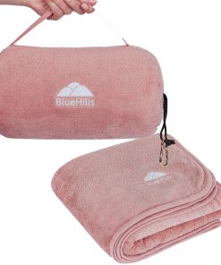 Manta Almohada de Viaje BlueHills Premium Suave y Esponjosa