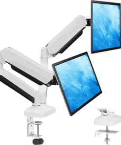 Soporte de Monitor Dual MOUNTUP para Escritorio, Soporte