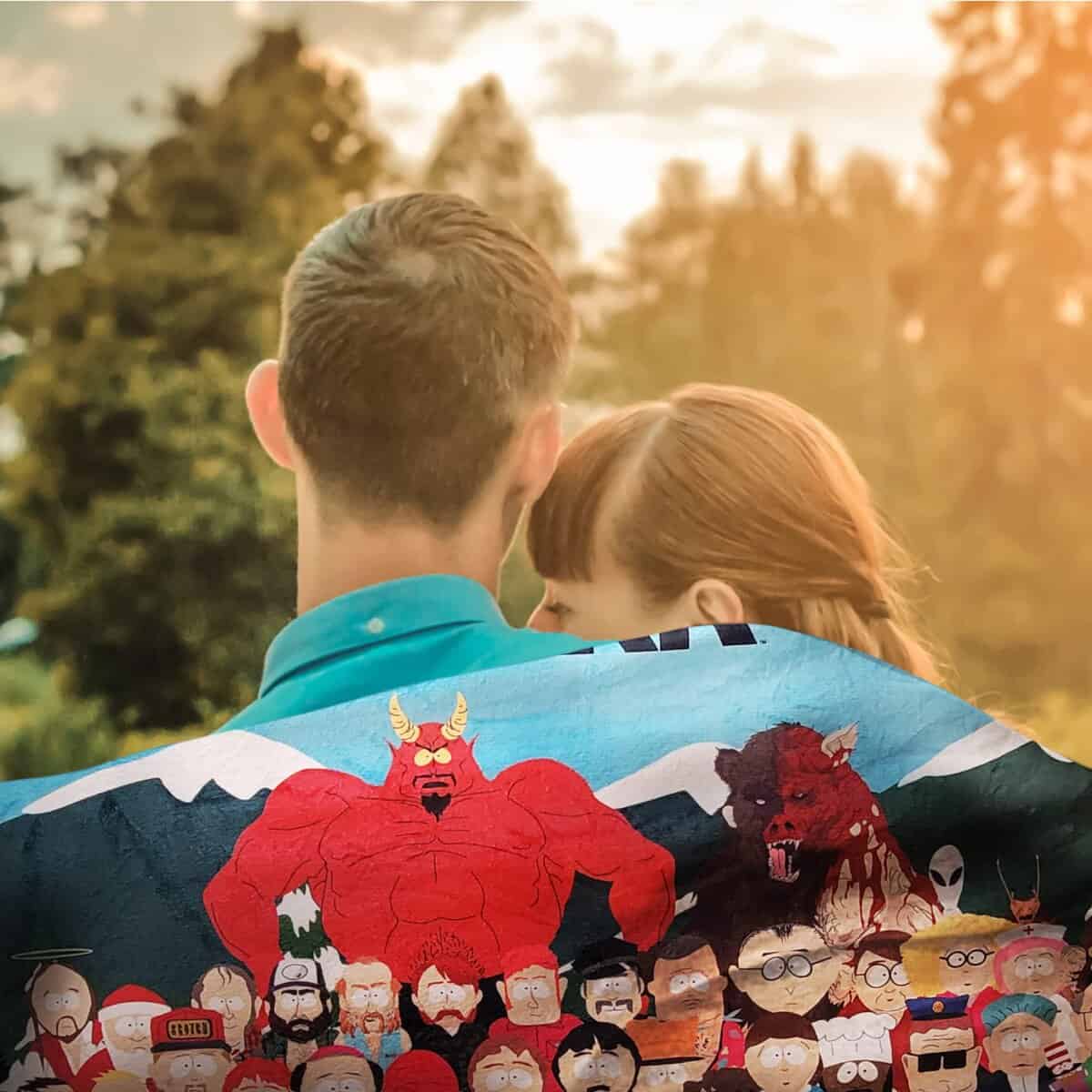 Manta de lanzamiento de franela Bazillion Dreams South Park - Imagen 8