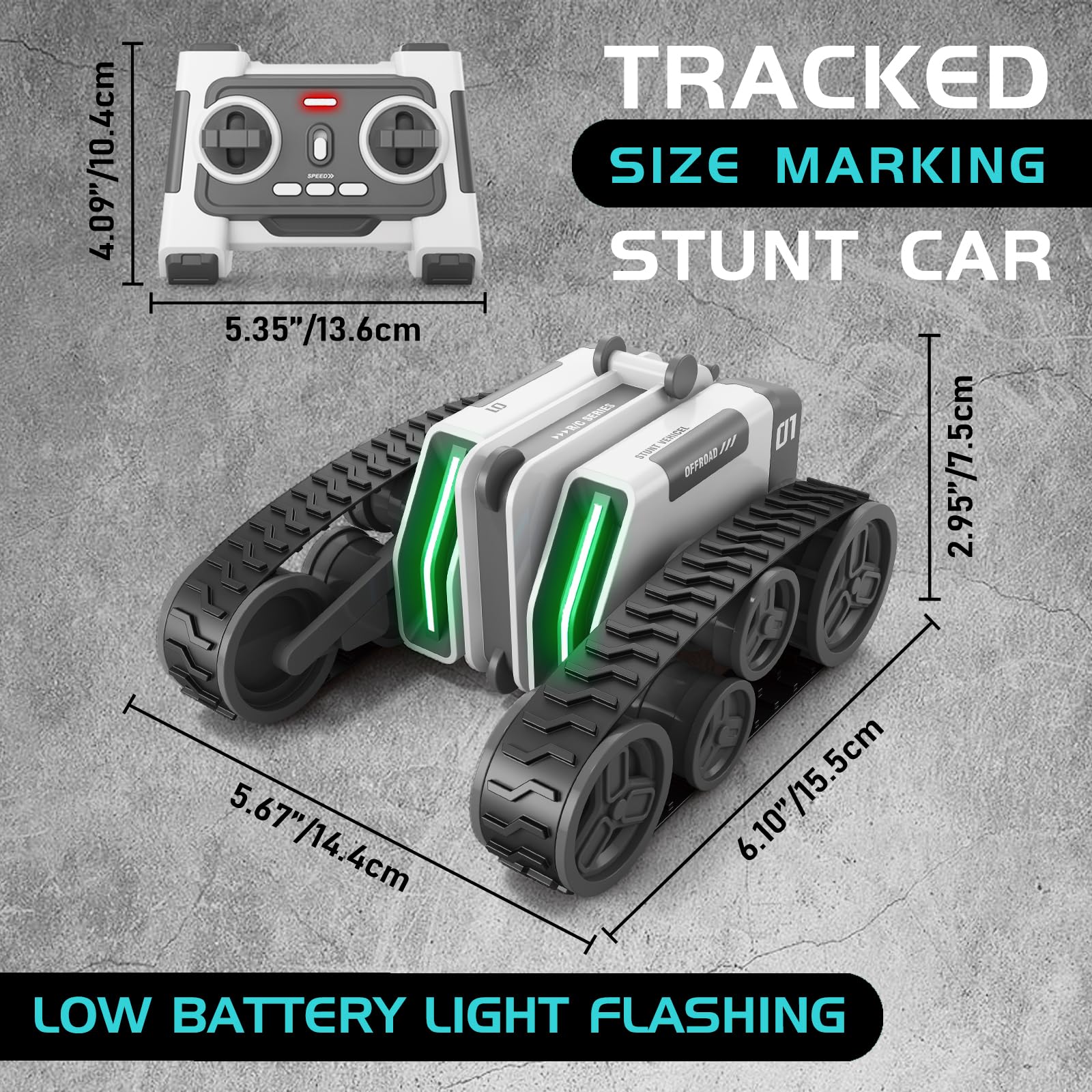 Coche de Control Remoto HScopter, Autos RC con Neumáticos - Imagen 6