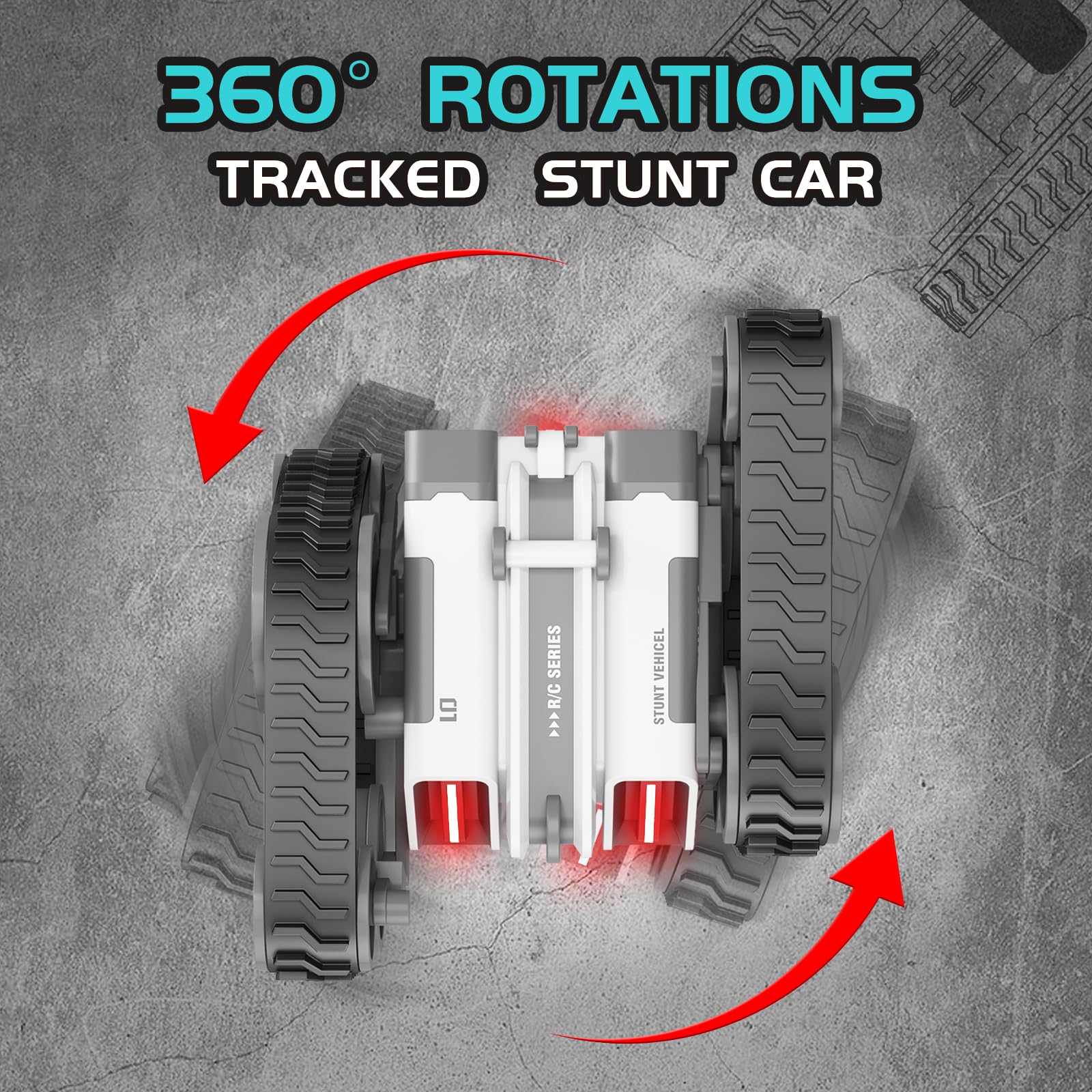 Coche de Control Remoto HScopter, Autos RC con Neumáticos - Imagen 5