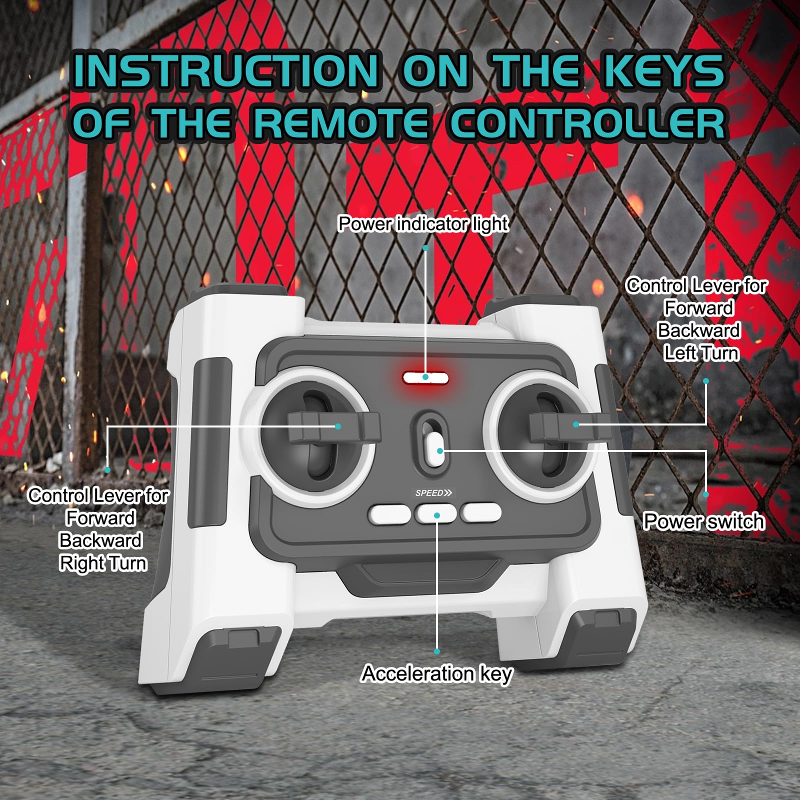 Coche de Control Remoto HScopter, Autos RC con Neumáticos - Imagen 7