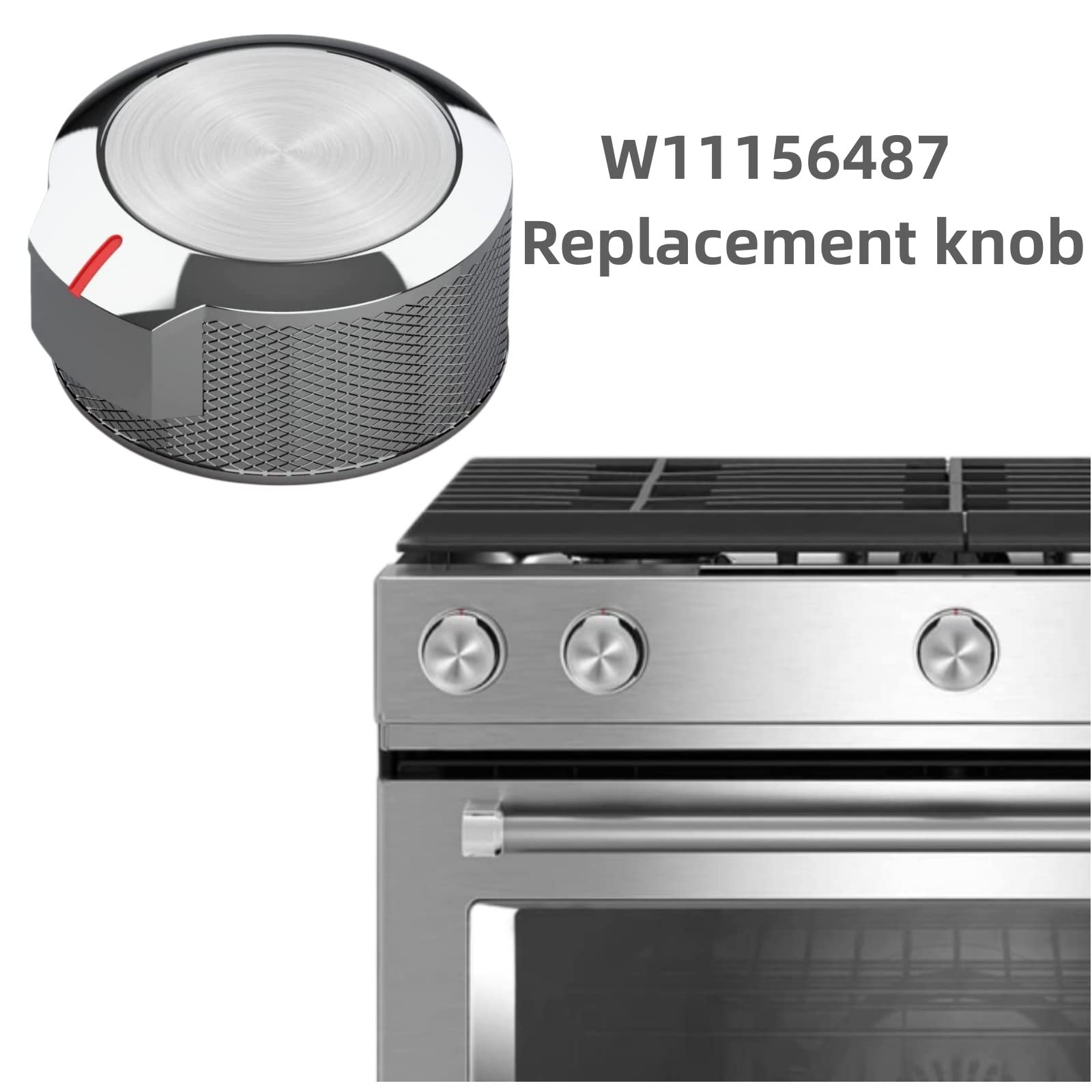 Perilla de Control de Quemadores Mytkoj W10823529 W11156487 - Imagen 5