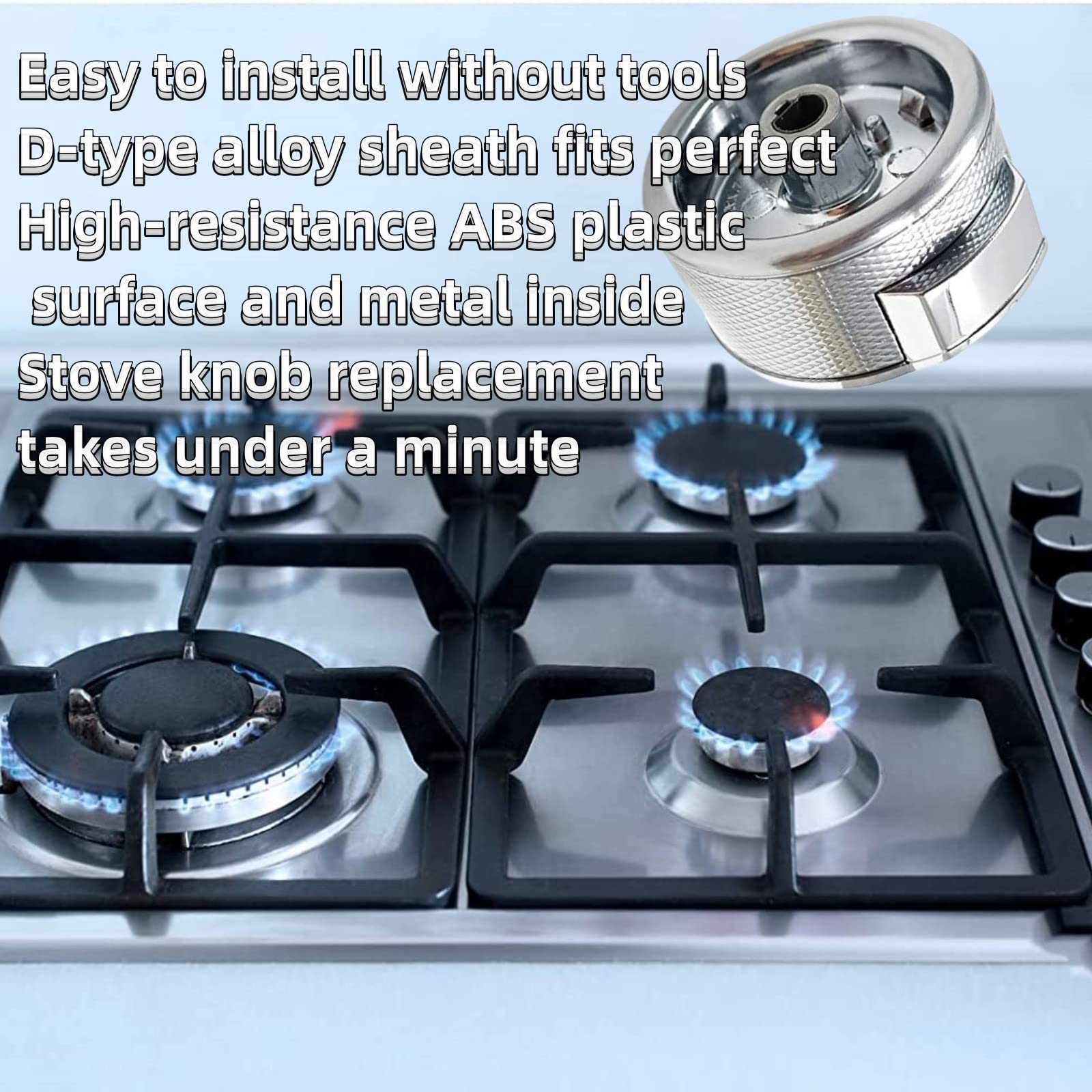 Perilla de Control de Quemadores Mytkoj W10823529 W11156487 - Imagen 7