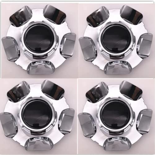 4 Tapacubos cromados para rueda 5417#9597345 para Chevy